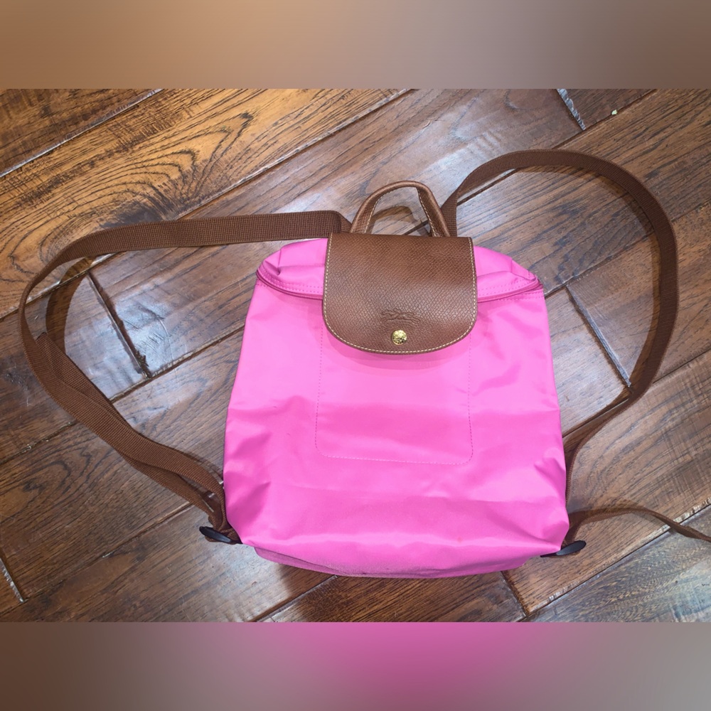 Longchamp Le Pliage Recycled Canvas Foldable Backpack
